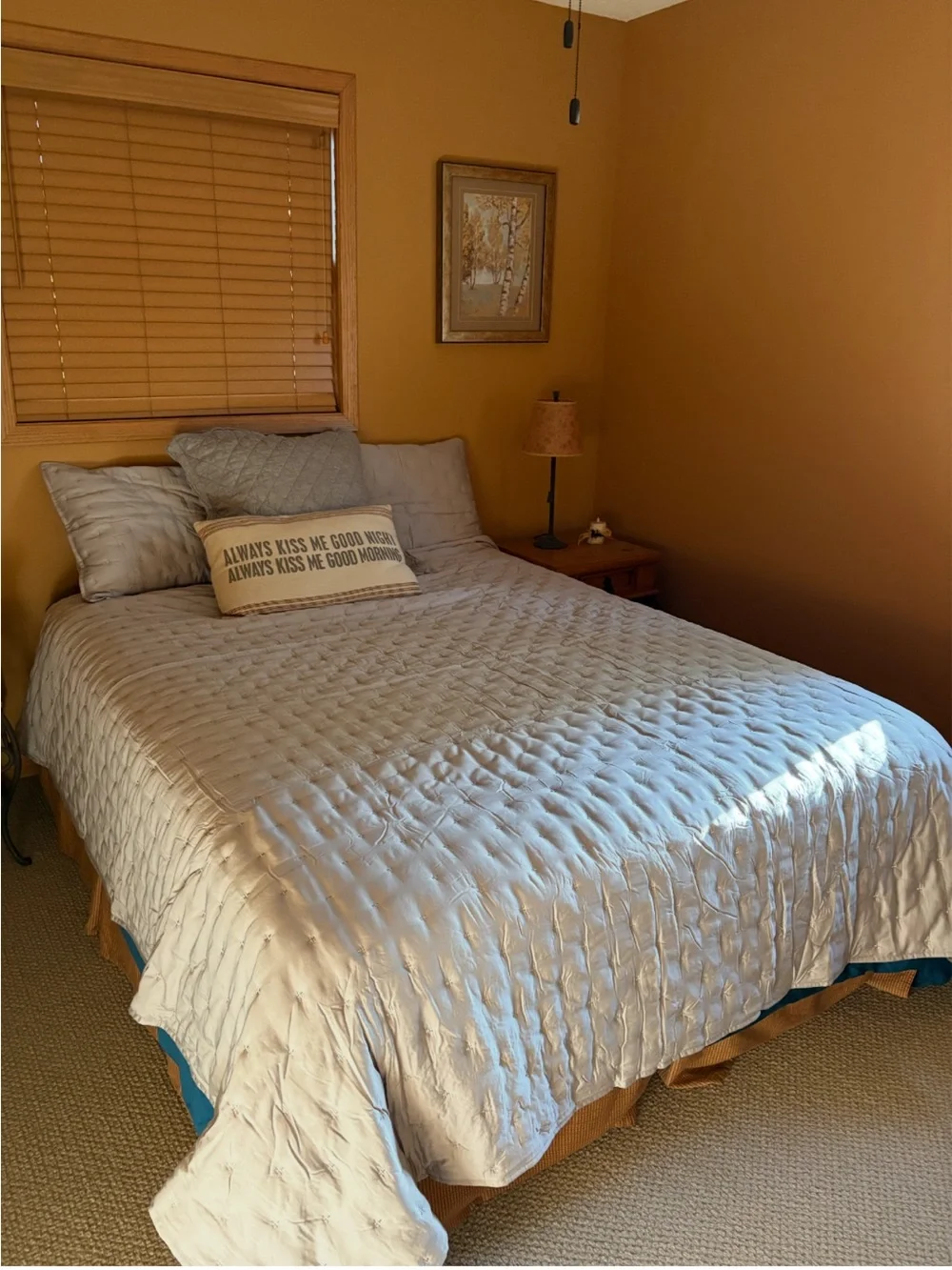 Quince Queen Gray Quilted Bedspread Set - Neutral Home Bedding